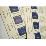 Matt Finish Lamination Paper Pharmacy Bottle Labels For EP Design for sale