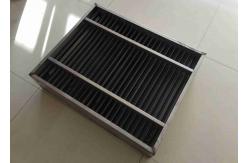 China 2 Pass Chevron Plate Vane Pack Demister 200mm Thickness With Drains supplier
