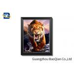Full Color Custom Lenticular Pictures Framed 3D Poster 0.2 Mm To 5.0mm Thickness for sale