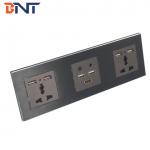 Smart Media Hub With Bluetooth , Multi Function Wall Socket Plates