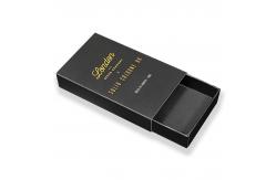 China Recycled Rigid Small Paper Box Packaging UV Finish Custom Slide Box Packaging supplier