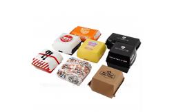 China Custom Eco-Friendly Burger Fries Boxes Oil-Resistant Packaging for Your Business supplier