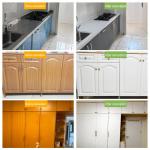 Kitchen Cabinets Renovation Repair And Painting Wooden Furnitures Painting Ceramic Tile Floor