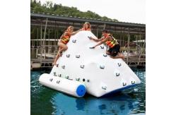 China 3m Height Inflatable Water Sports , Inflatable Climbing Wall With Water Slide supplier