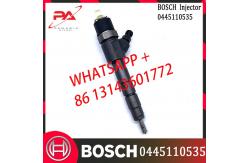 China Diesel Common rail injector 0445110519 0445110525 0445110535 for Diesel engine supplier