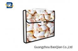 China Lenticular Plastic Envelope Folder , Expanding Document Folder 3D UV Printing supplier