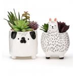 Animal Flower Pots Succulent Plant Pot Customized Plant Propagation Planter Ceramic Planter for sale