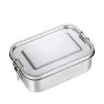 Metal Bento Lunch Box 800ml 304 Stainless Steel Container For Meals And Snacks for sale