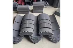 China Customized Chinese Clay Drip Tiles Pattern Design Monastery Roof Material supplier