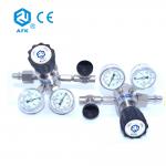 PCTFE 3000psi Two Gauge Pressure Regulator AFK 316L Cylinder Pressure Regulator for sale