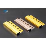 Tempered Aluminium Edge Trim Profiles , 10mm aluminium tile trim ASTM Approved