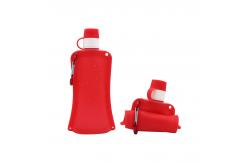China Eco Friendly 500ml Silicone Expandable Water Bottle supplier