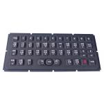FN Keys Silicone Rubber Keyboard Red Backlit Illuminated Hula Pointer