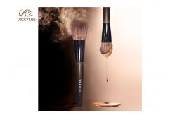 China Fiber Imitation wooden handle ODM Face Brush Set supplier