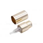 Crimpless Rose Gold Perfume Spray Pump Aluminum Plastic With Collar For Bottles