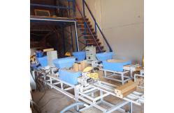 China Automatic European Standard Pallet Feet Block Machine supplier