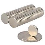 Cheap Zinc coating Nickel Coated Strong Powerful magnets Leather Bag Disc Magnets for wholesales for sale