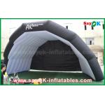 Inflatable Tent Camping Giant Oxford Cloth Black Inflatable Air Tent For Music Stage Custom Printed for sale