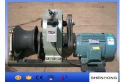 China 220V / 380V 5 Ton Electric Engine Powered Cable Capstan Winch For Pulling supplier