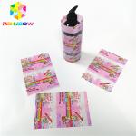 Transparent Laminated PVC Heat Shrink Sleeve , Wrap Bottle Sleeve Labels Customized for sale