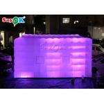 Square Giant LED Light Inflatable Air Tent For Fairs Event SGS ROSH