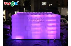 China Square Giant LED Light Inflatable Air Tent For Fairs Event SGS ROSH supplier