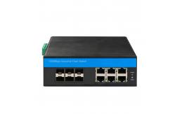 China 6 Ports Industrial Managed Ethernet Switch With Ring Function IEEE802.3 Standard supplier