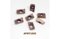 China Wear Resistant Tungsten Carbide Thread Milling Inserts APMT1605 supplier