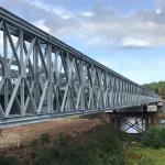Q345B - Q460C Grade Steel Bailey Bridge Fabrication for sale