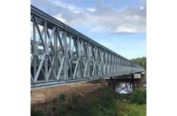 China Q345B - Q460C Grade Steel Bailey Bridge Fabrication supplier