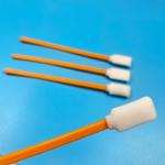 Professional Foam Cleaning Swabs With Polypropylene Handle for sale