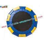 Customized Inflatable Water Playground 6M diameter Bouncer Games for Child and Adult for sale