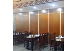 China Soundproof Mobile Partition Walls Divisions Folding Walls Operable Wall Systems With Door supplier