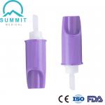 Soft Touch Retractable Lancet Device with Pressure Activation 30G 1.4mm Purple