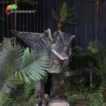 ZTE Animatronic Dinosaur Puppet With Track Basement For Amusement Park for sale
