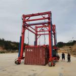 0-180 Degrees Container Loader Machine With Dual Flip Capability And Carbon Steel Build for sale