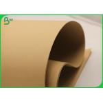 SGS Approved 70GSM 80GSM Brown Kraft Liner Paper For Making Shopping Bags for sale