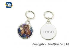 China Cute Aniaml Image Lenticular Keychain 3D Effect Customizes Key Ring Eco - Friendly supplier