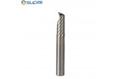 China Single Flute Carbide End Mill Custom Diameter For Acrylic Cutting Tool OEM supplier