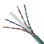 Network Data Supply 4 Pair 23awg CAT6 UTP Lan Cable Color coded PE Insulation for sale