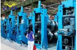 China Plc Control 600KW Ms Pipe Manufacturing Machine High Accuracy supplier