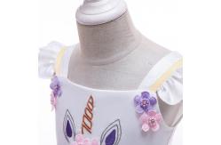 China 35% Cotton 65% Polyester Baby Princess Dresses For Wedding Party supplier