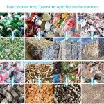 Solid Waste Sorting Machine 20T/D Waste Recycling Machine Customized