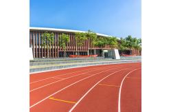 China Mixed PU 13mm Sandwich System All Weather Running Track supplier