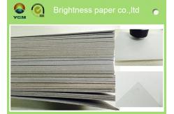 China Mixed Pulp Laminated Grey Chipboard Paper Sheets For Calendar Eco Friendly supplier