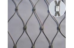 China Stainless Steel 304 / 316 Balustrade Mesh , Baby Proof Stair Railing Safety Mesh supplier