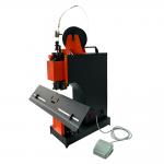 Electric Single/Double Hohner Head Flat Binding Saddle Stitching Wire Booklet Maker Machine for sale