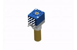 China Three Unit Metal Shaft Absolute Encoder Rotary For Automotive Electronics supplier