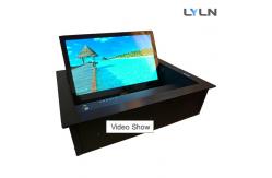 China Sunken Flip Up Monitor , Motorized Flip Monitor, Touch Screen, supplier
