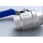 1/2 Inch SS304 2pc Stainless Steel Ball Valve Industrial Control Valves for sale